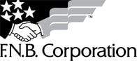 FNB Corporation Black & White Logo