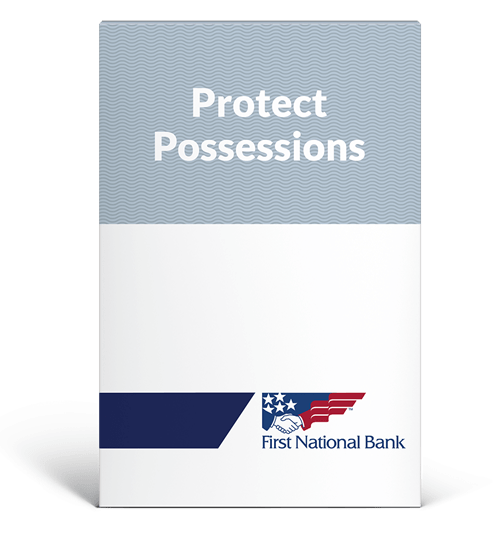 Protect Possessions box