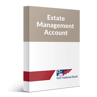 Estate Management Account box