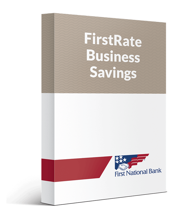 FirstRate Business Savings box
