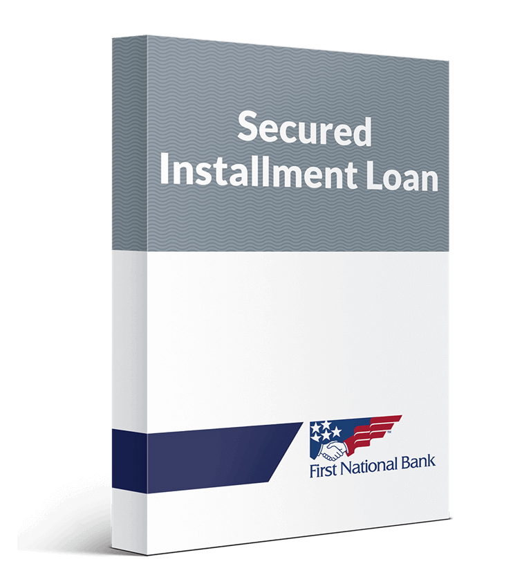 Secured Installment Loan box
