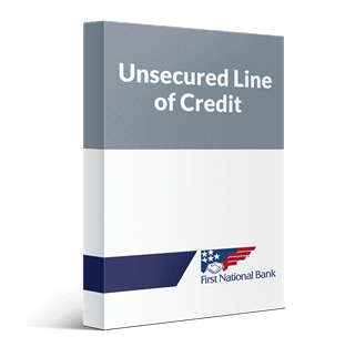Unsecured Line of Credit Loan box